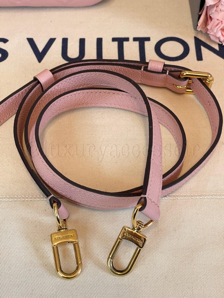 Louis Vuitton Félicie Pochette Monogram Empreinte Rose Poudre in