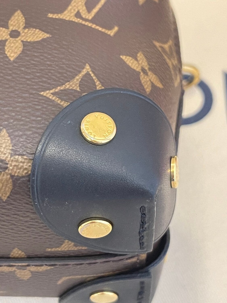 Louis Vuitton Petite Malle Souple Monogram Canvas Brown Crossbody Handbag
