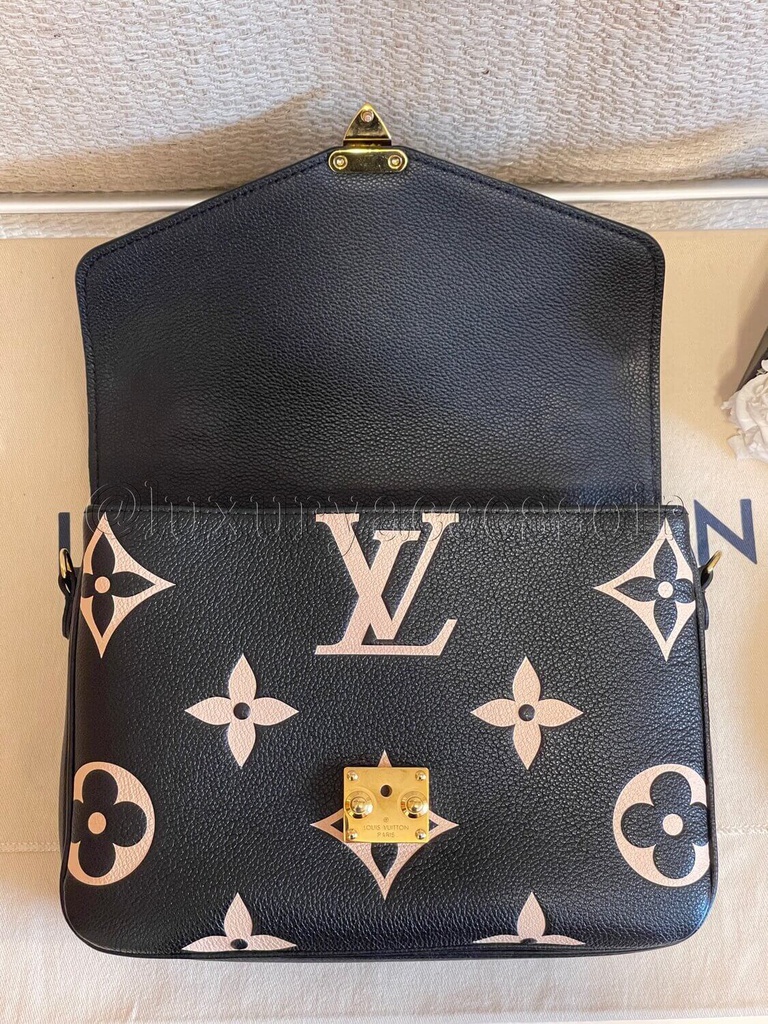 Louis Vuitton, Bags, Brand New Louis Vuitton Pochette Metis Bicolor