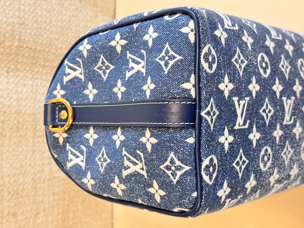 Speedy 25 Bandouliere DENIM blau