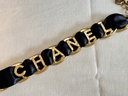 Armband CHANEL schwarz / gold