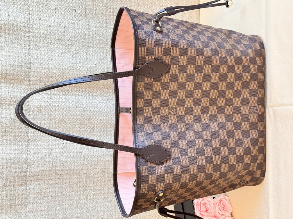 Neverfull MM set Damier Ebene