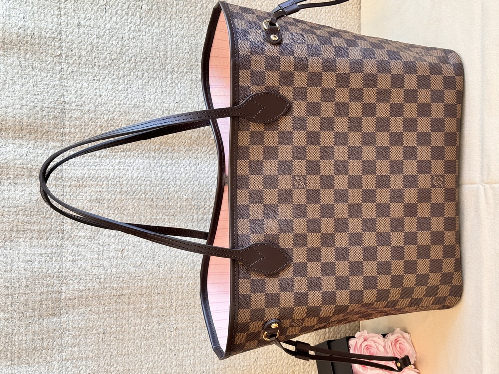 Neverfull MM set Damier Ebene