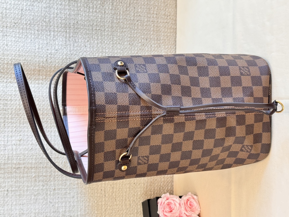 Neverfull MM set Damier Ebene