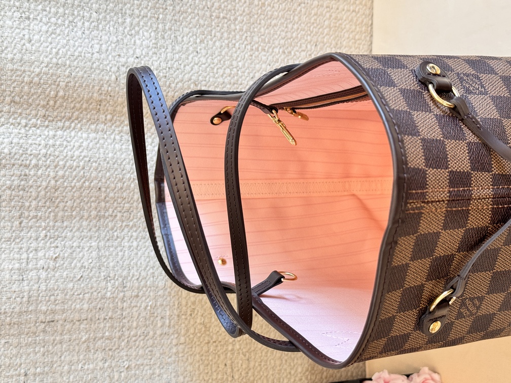 Neverfull MM set Damier Ebene