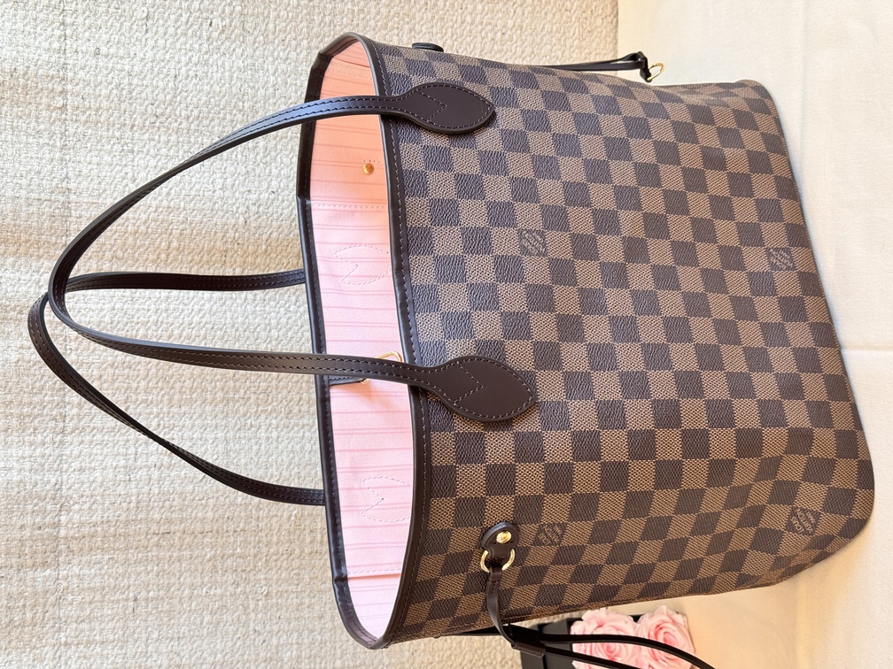 Neverfull MM set Damier Ebene