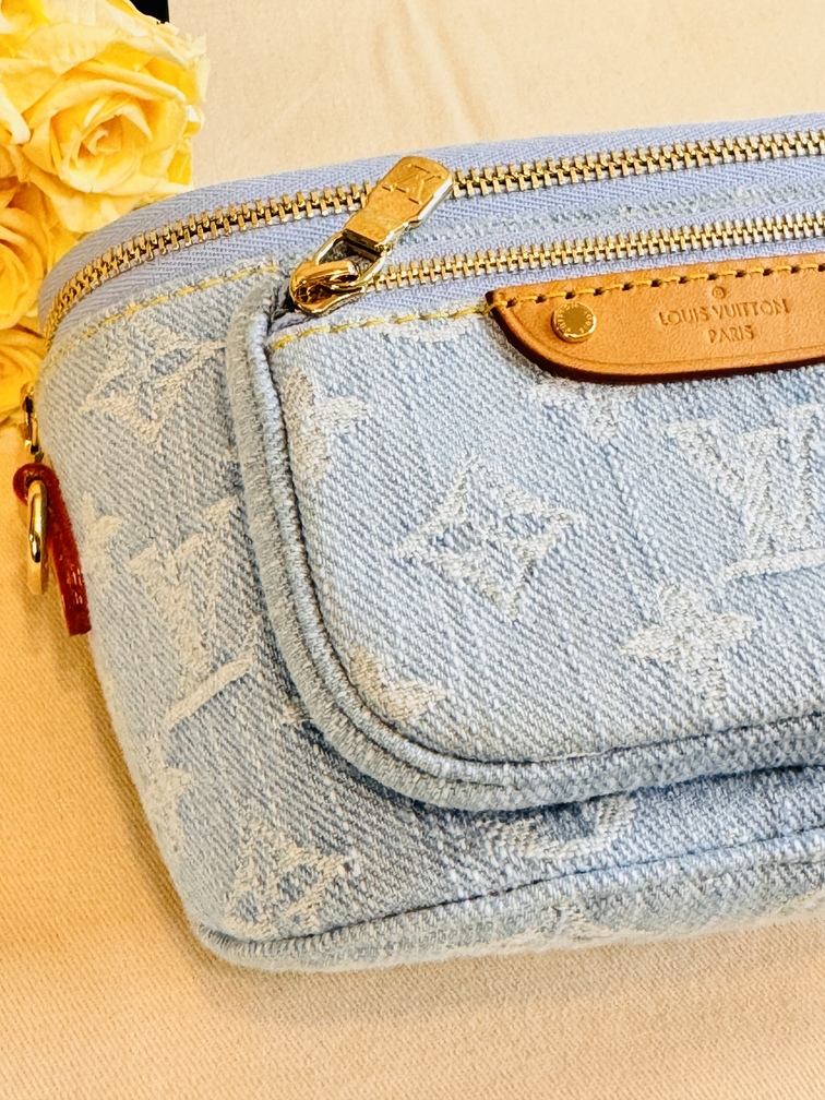 Mini Bumbag Denim Sky Blue