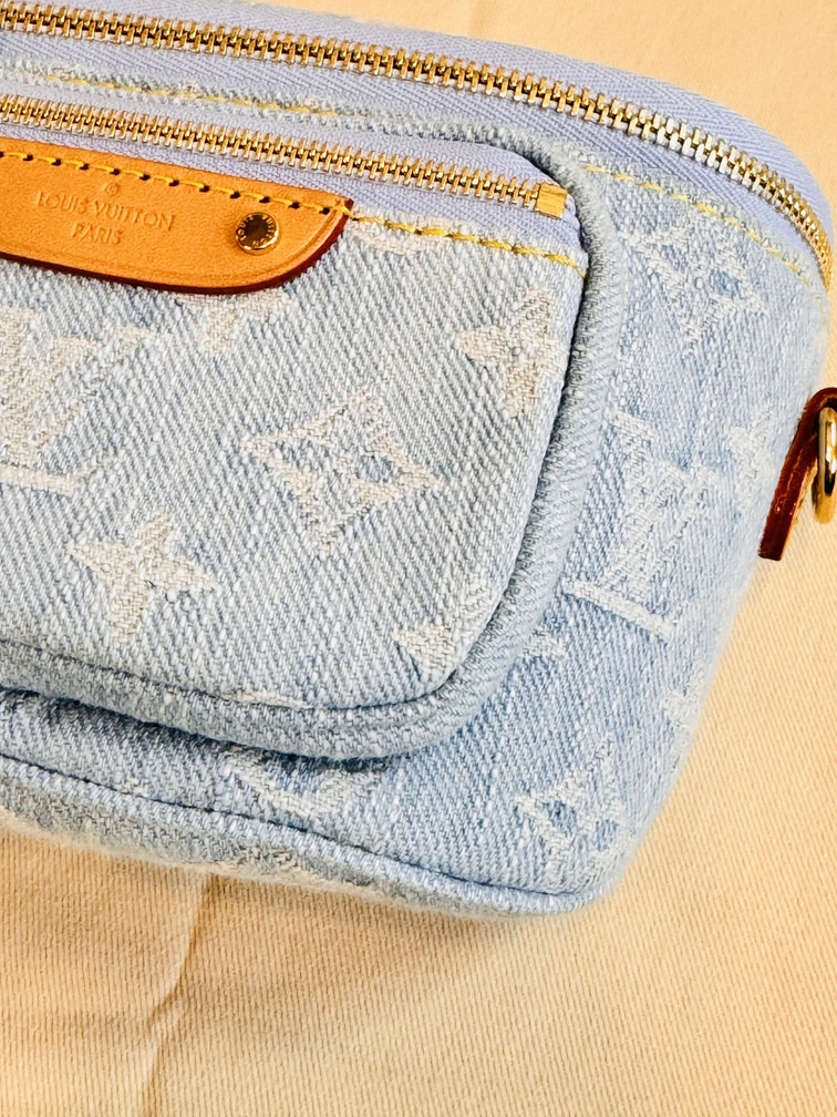 Mini Bumbag Denim Sky Blue