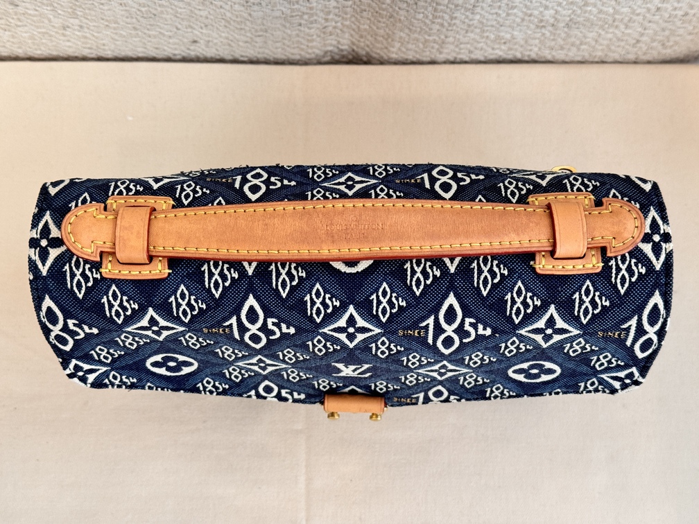 Pochette Metis 1854 blau