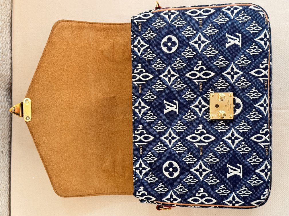 Pochette Metis 1854 blau