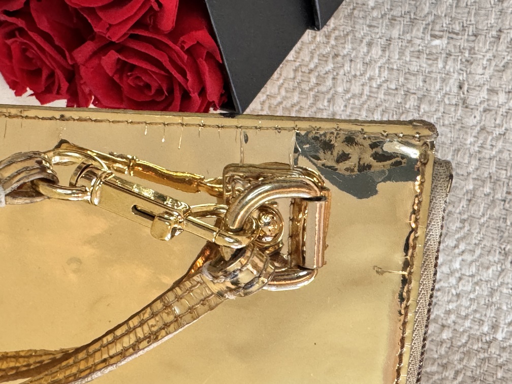 Pochette Mirror Miroir gold