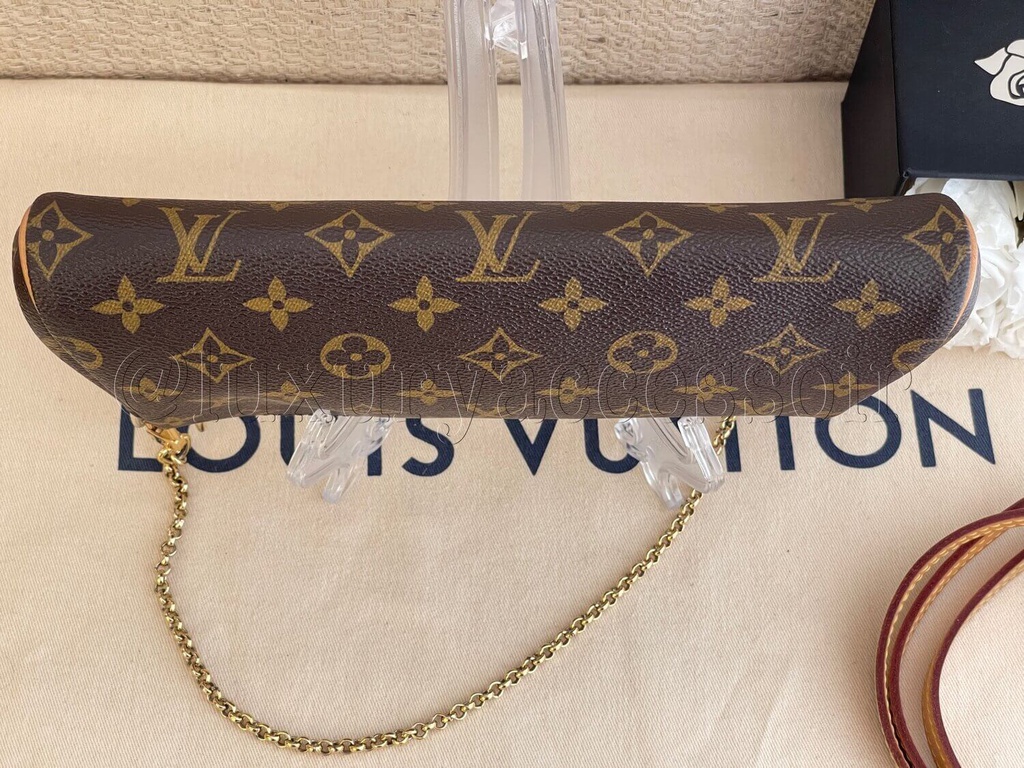 Louis Vuitton Eva Clutch With Strap Monogram Canvas – Coco Approved Studio