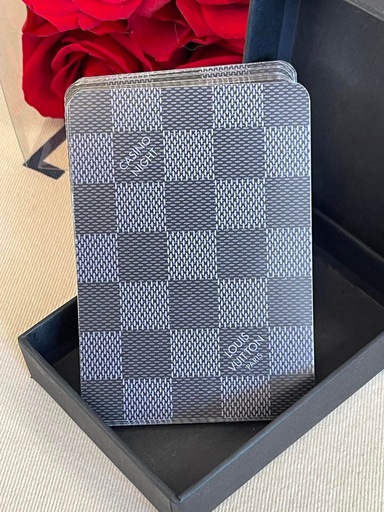 Spielkarten Set Damier Graphite