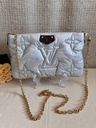 Pochette PILLOW silber