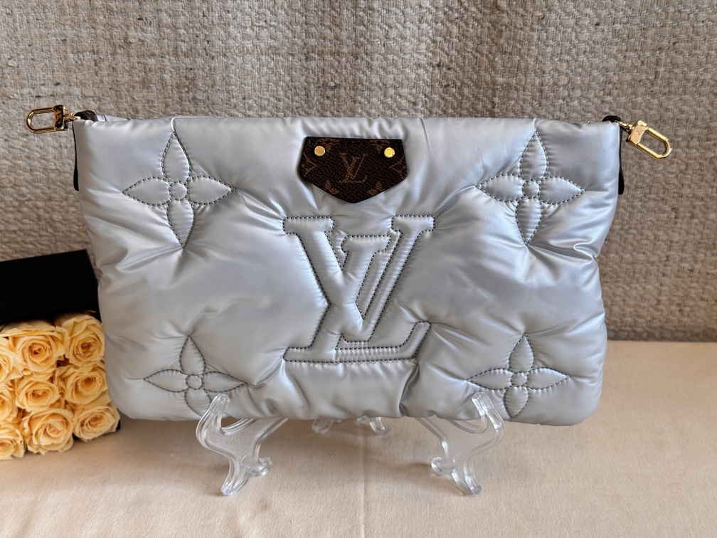 Pochette PILLOW silber