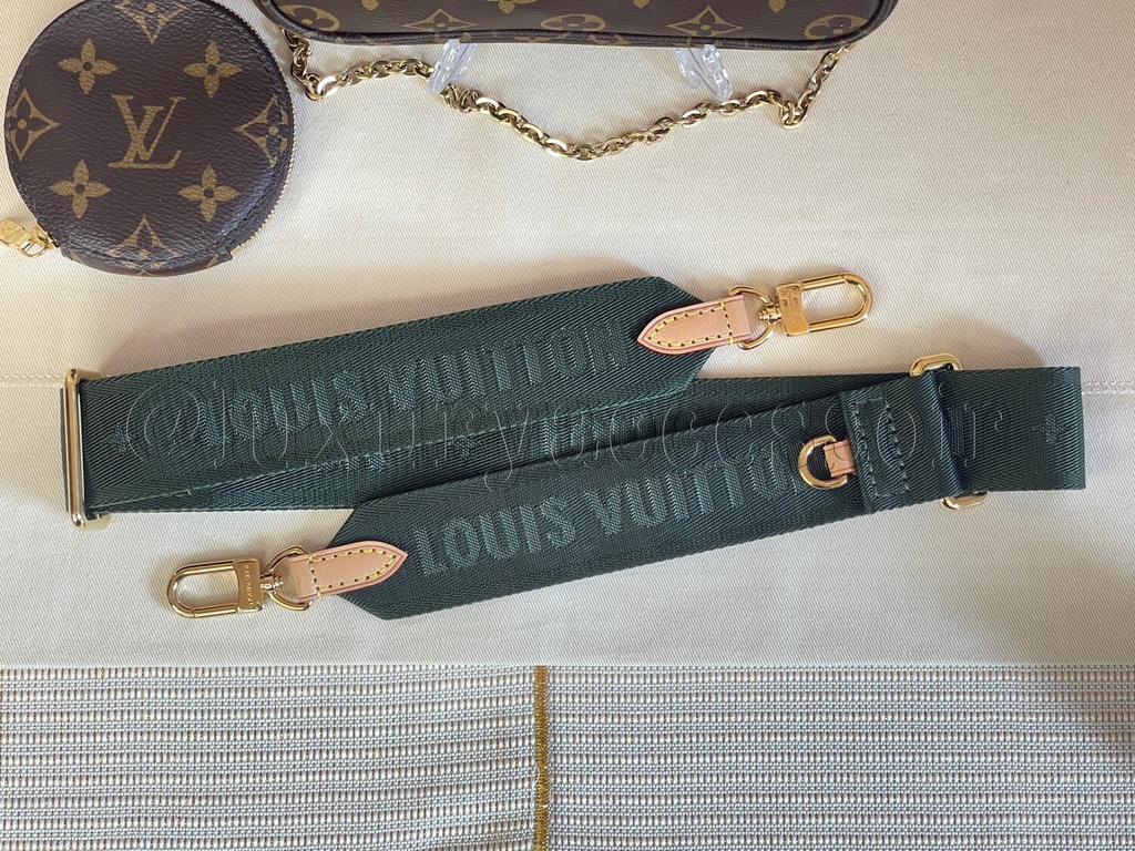 Louis Vuitton Multi Pouchette Tasche Khaki grün neuwertig in Berlin -  Tempelhof