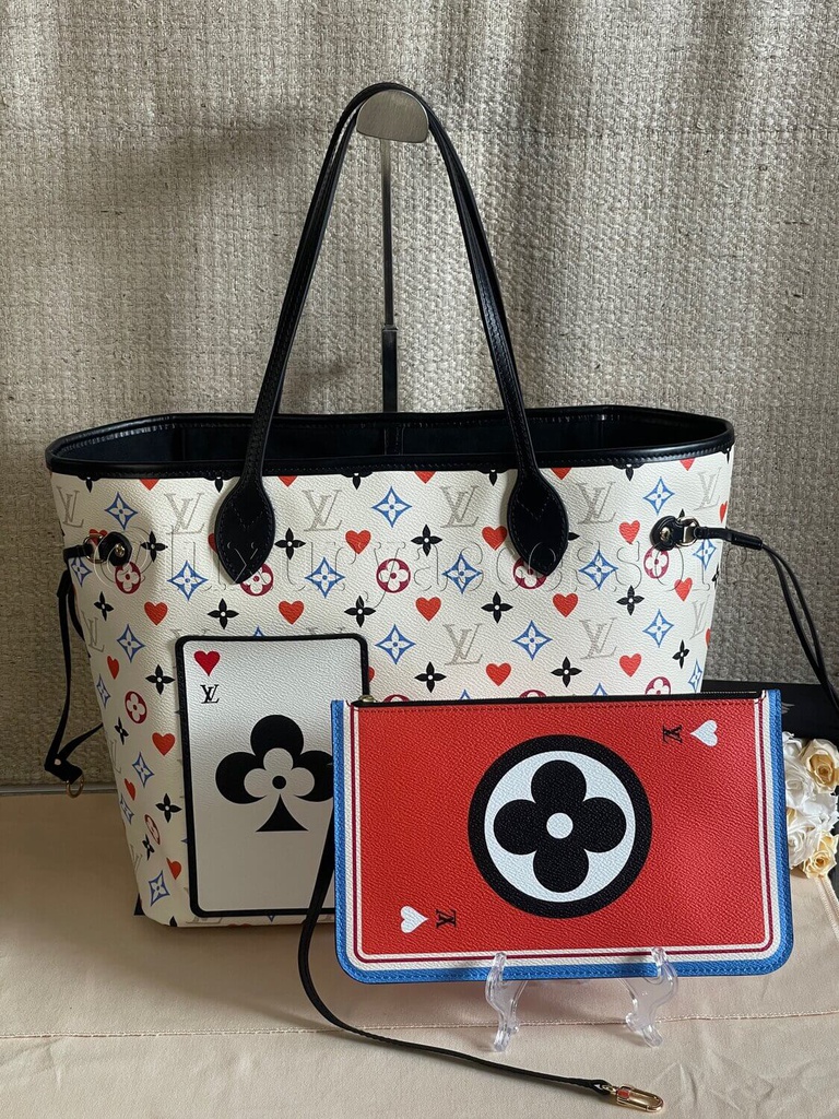 Neverfull MM Game On white