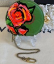 Round Coin Purse ROSES by Stephen Sprouse