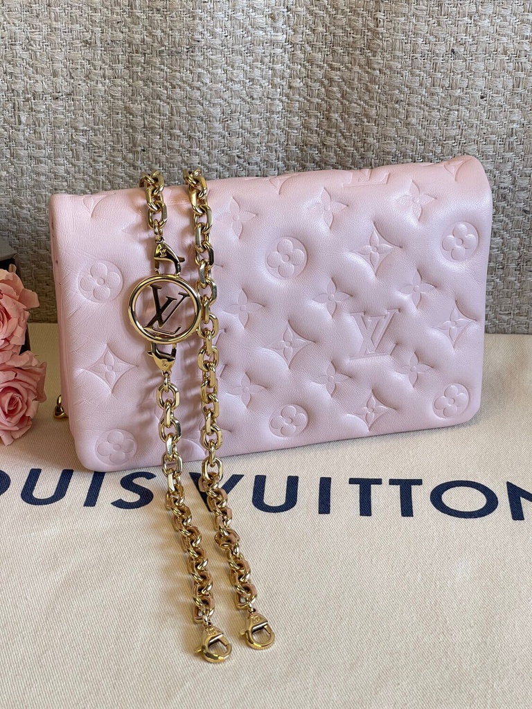 Pochette Coussin Rose