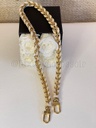 shoulder strap gold/cream