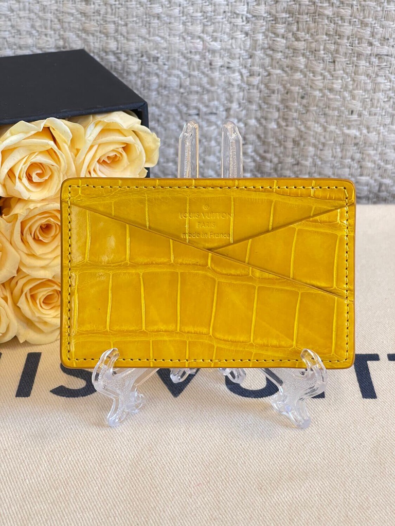 cardholder Exotic yellow