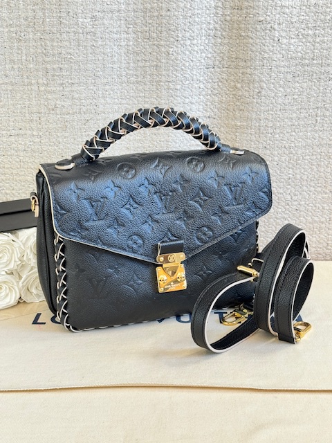 Pochette Metis braided black