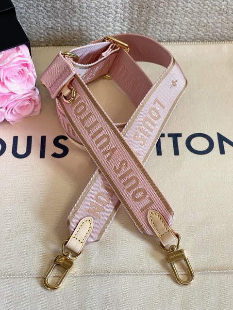 Bandouliere shoulder strap rose