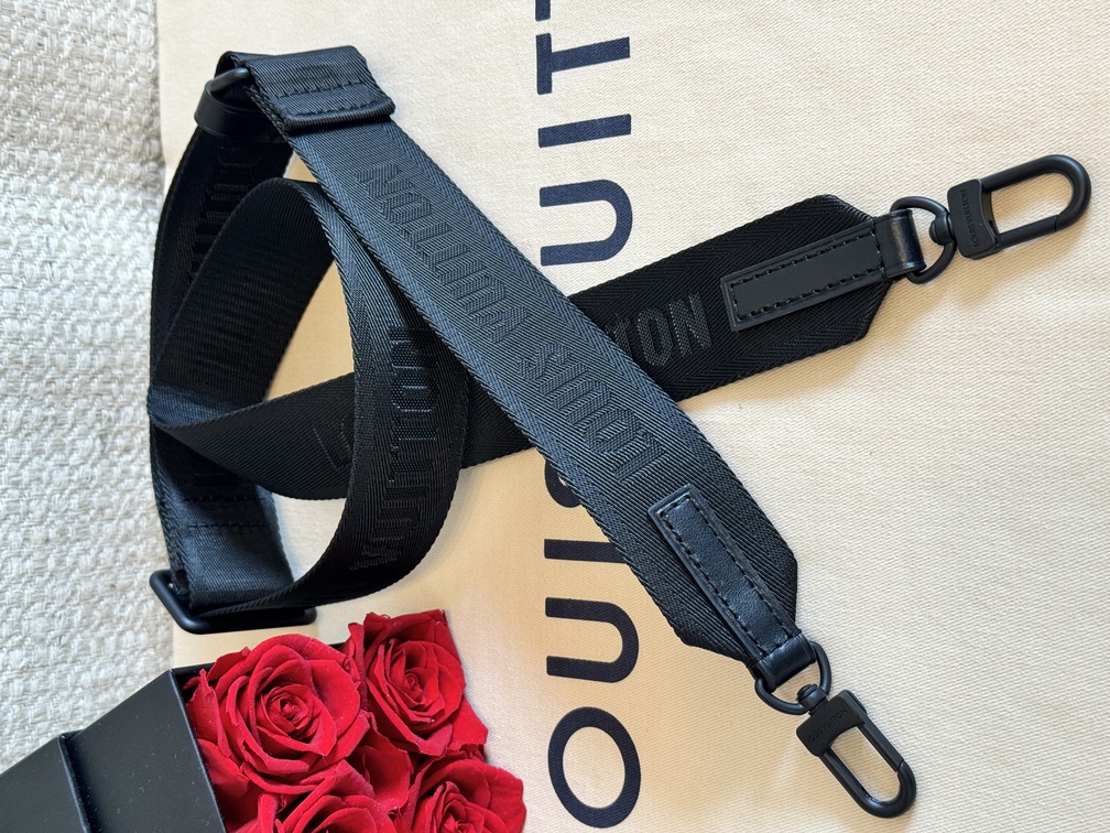 Bandouliere strap ALL BLACK