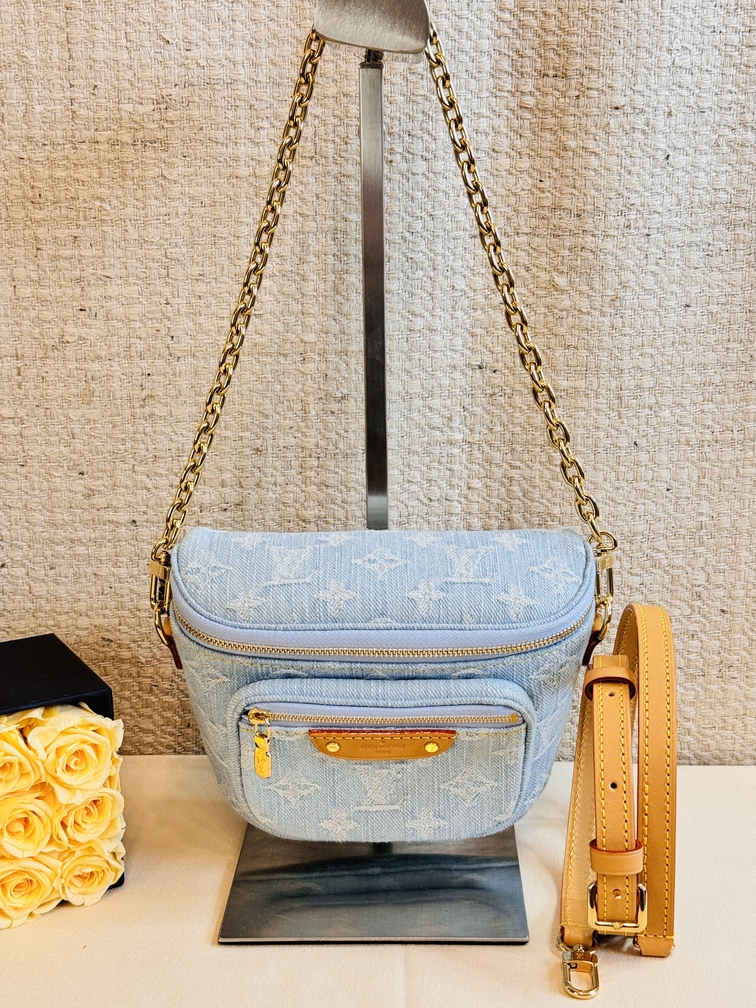 Mini Bumbag Denim Sky Blue