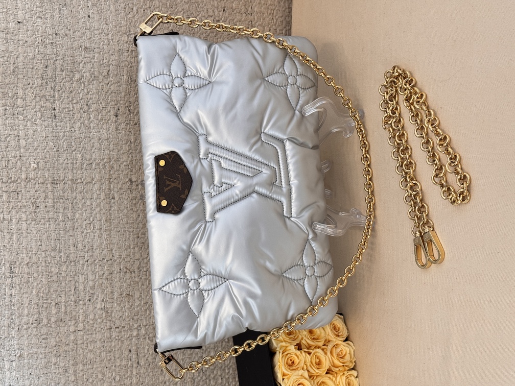 Pochette PILLOW silber