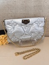 Pochette PILLOW silber